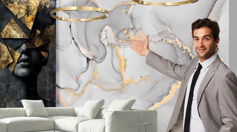 Каменные обои серия ФЛЮИДЫ