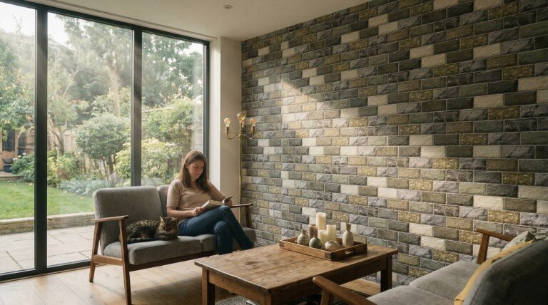 Каменные обои серия КИРПИЧ